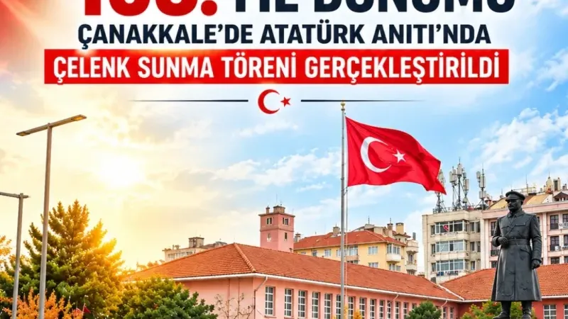 ÇANAKKALE’DE 29 EKİM CUMHURİYET BAYRAMI COŞKUSU