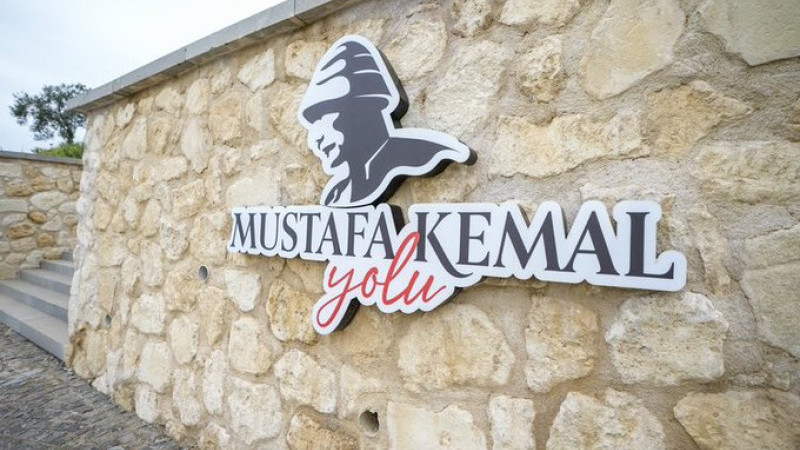 Çanakkale'de Mustafa Kemal Yolu Açıldı