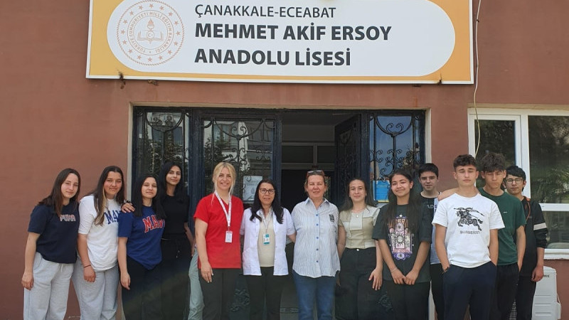  Eceabat Mehmet Akif Ersoy Anadolu Lisesi'nde Kırım Konga Semineri