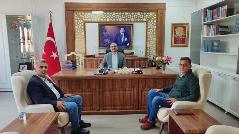 CHP Gelibolu İl Genel Meclisi Üyelerinden Kaymakama Ziyaret