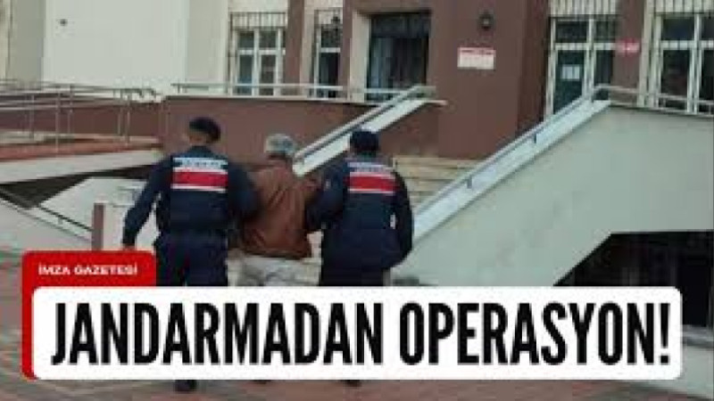 Çanakkale'de Jandarmadan Operasyon 9 Gözaltı