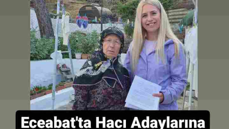 Eceabat'ta Hacı Adaylarına Sağlık Eğitim