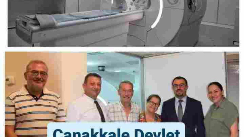Çanakkale Devlet Hastanesi'nde İkinci MR Cihazı Çalışmaya Başladı