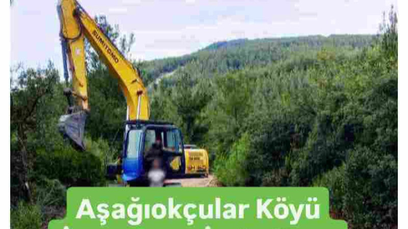 Aşağıokçular Köyü İçme Suyu İsale Hattı Yapım İşi Tamamlandı