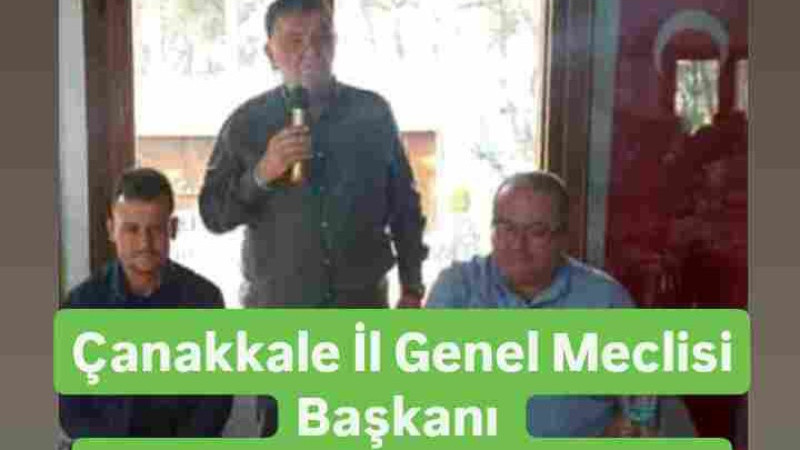 İl Genel Meclisi Başkanı Ayvacık'ta 