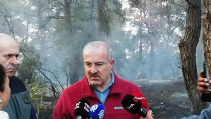 Çanakkale Valisi Toraman, Yangın Kontrol Altına Alındı