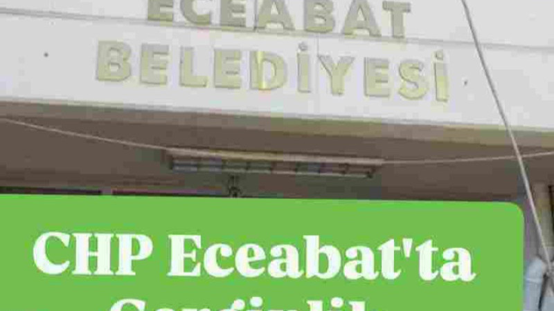 CHP Eceabat'ta Gerginlik 