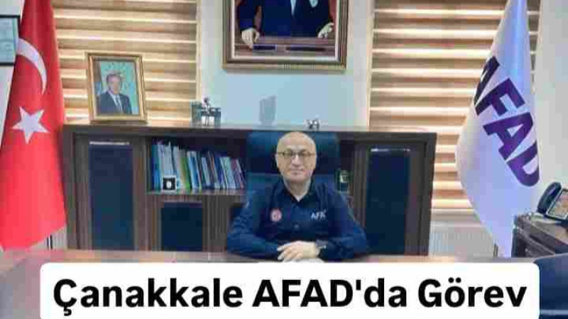 Çanakkale AFAD'ta Görev Değişimi 