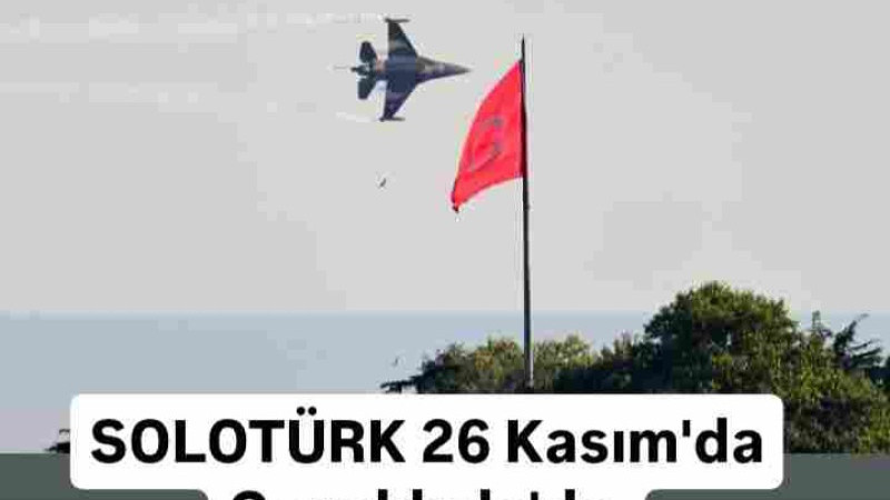 Solo Türk Çanakkale'ye Geliyor 