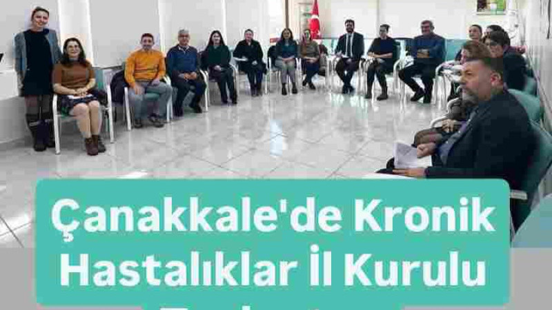 Çanakkale'de İl Sağlık Kurulu Toplantısı 