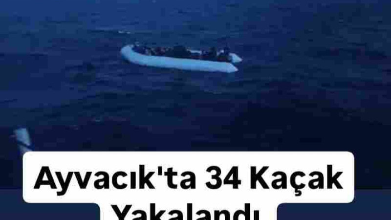 Ayvacık Açıklarında 54 Kaçak Yakalandı 