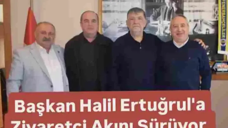 Başkan Halil Ertuğrul'a Ziyaret 