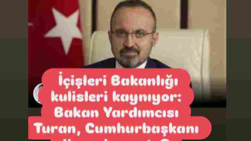 Bakan Yardımcısı Turan, Cumhurbaşkanı ile ne konuştu?