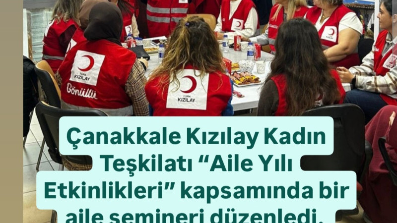 Kızılay'da Aile Yılı Etkinlikleri 