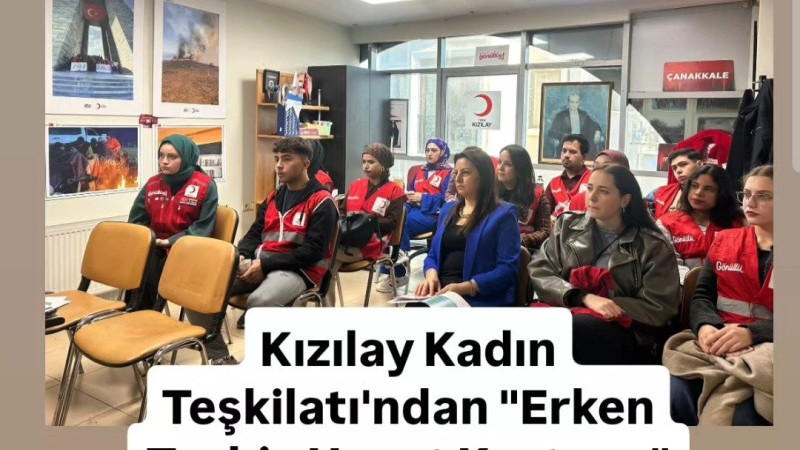 Kızılay Kadın Teşkilatı'ndan 