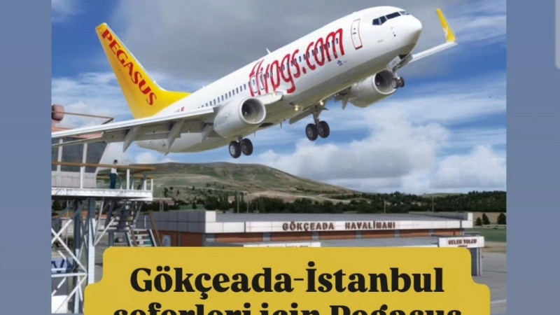 Gökçeada Uçak Seferleri Hala Net Değil