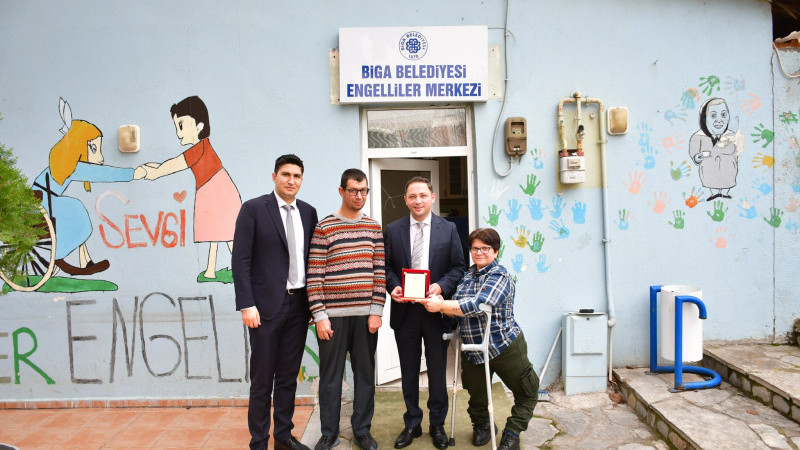 Biga Engelliler Derneği'ne Ziyaret