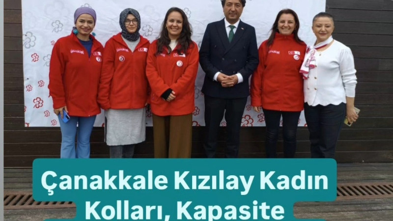 Çanakkale Kızılay Kadın Kapasite Güçlendirme Kampında 