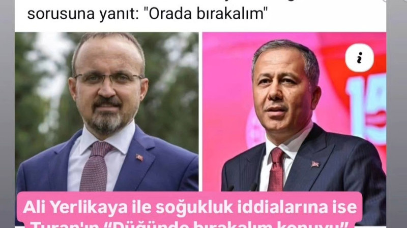 Bülent Turan, Yerlikaya Sorusuna 