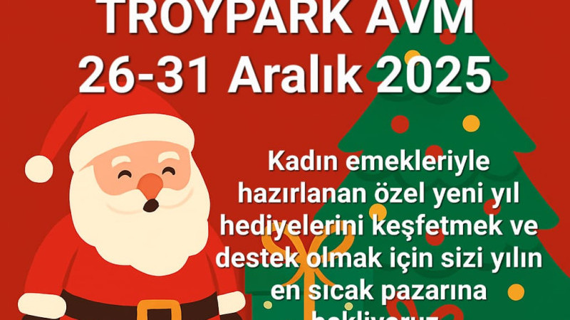 Elder KDM Yeni Yıl Alışveriş Pazarı’nda