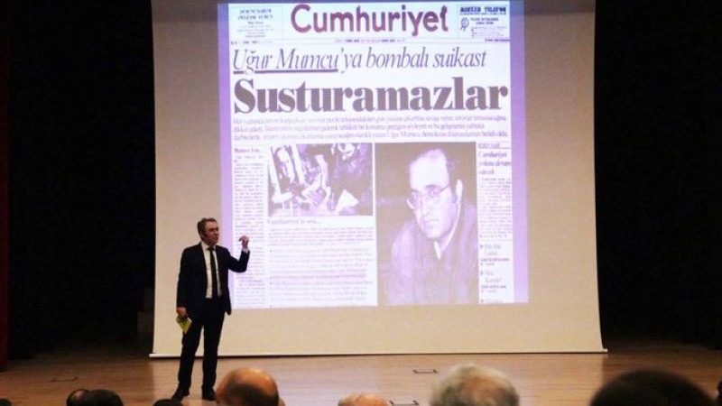 Tarihçi Sinan Meydan, Biga'da Uğur Mumcu’yu Anlattı