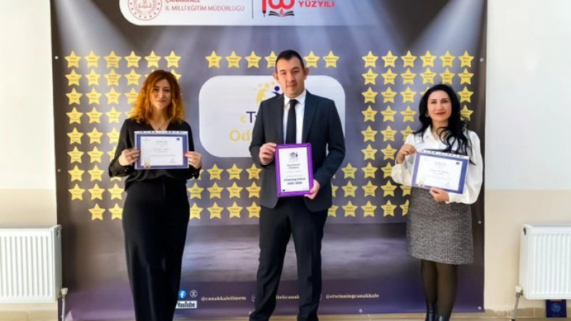 Namık Kemal Ortaokulu eTwinning Okul Etiketi'ni ikinci kez aldı
