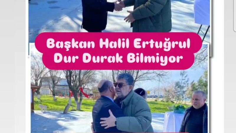 Başkan Ertuğrul Çardak'ta