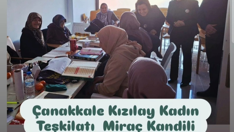 Çanakkale Kızılay'dan Bir Etkinlik Daha