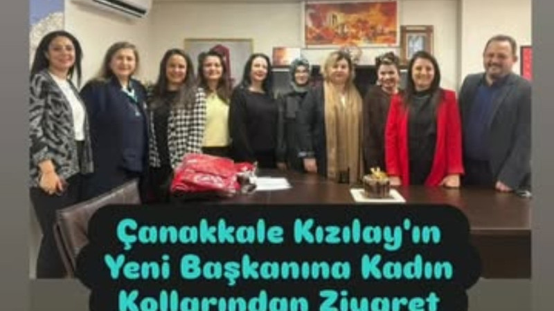Kızılay Kadın Teşkilatı’ndan İl Başkanı’na Ziyaret