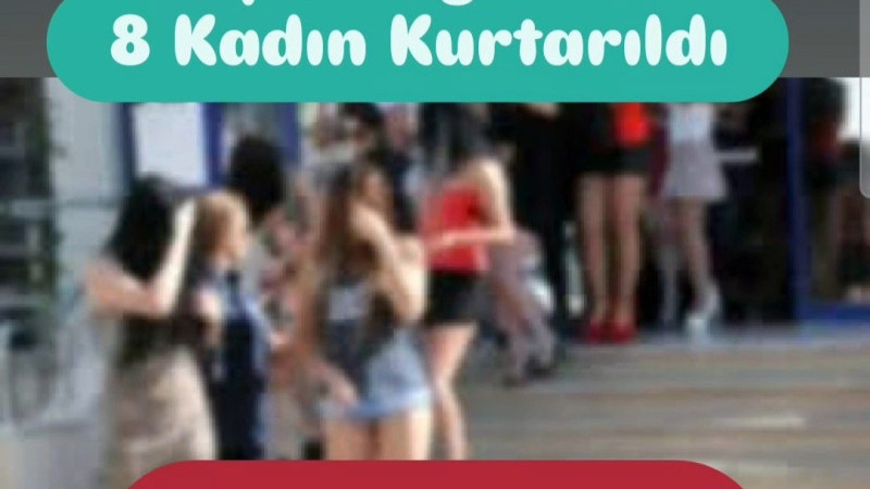 Çanakkale'de Fuhuş Operasyonu. 8 Kadın Kurtarıldı