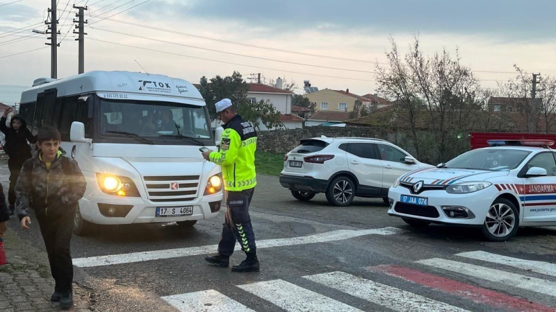 Çanakkale'de Jandarmadan kontrol