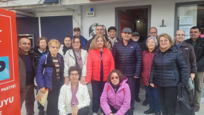 Küçükkuyu Dev Emekli-Sen'den CHP'ye Ziyaret