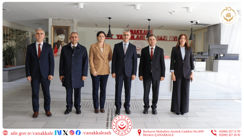 Çanakkale Şehit Yakınları ve Gazi Evi’ne ziyaret 