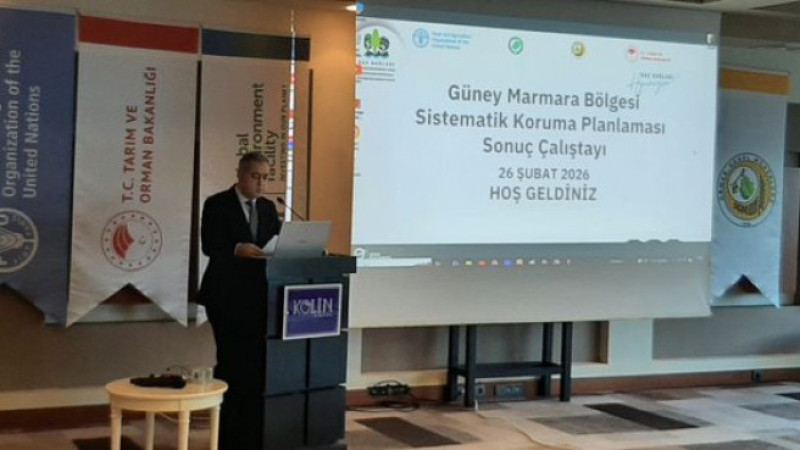 Kazdağları Projesi Sistematik Koruma Planlaması Sonuç Çalıştayı Çanakkale'de gerçekleştirildi. 