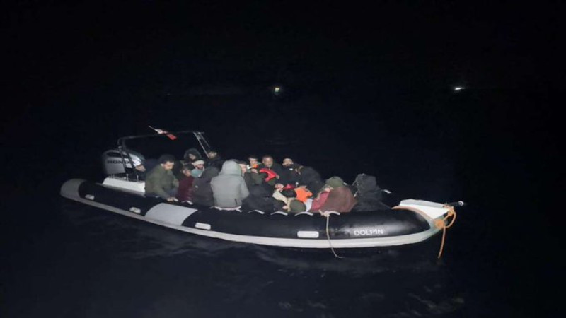 Çanakkale'de 29 kaçak göçmen yakalandı