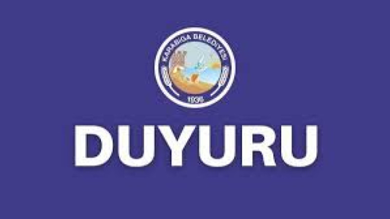 Karabiga Belediyesi İşçi Alacak