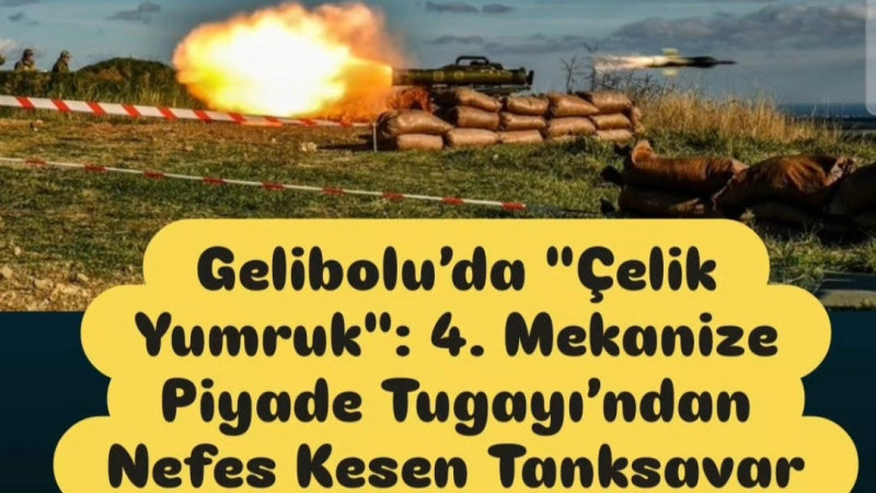 Gelibolu'da Askeri Tatbikat