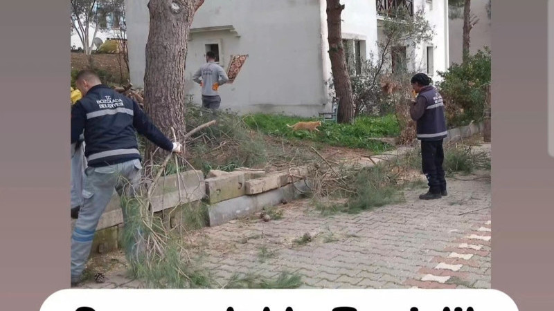 Bozcaada'da Çalışmalar Sürüyor