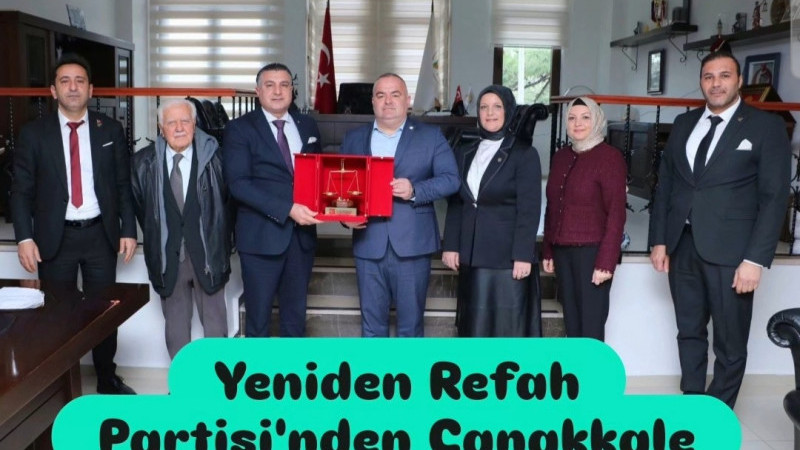 Yeniden Refah Partisi'nden Baroya Ziyaret