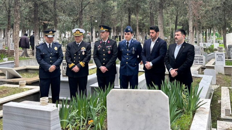 Küçükkuyu’da Şehit Kabri ve Gazi Evi ziyaretleri