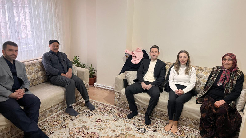 Yenice'de Şehit Yakınları İle Bayramlaşma