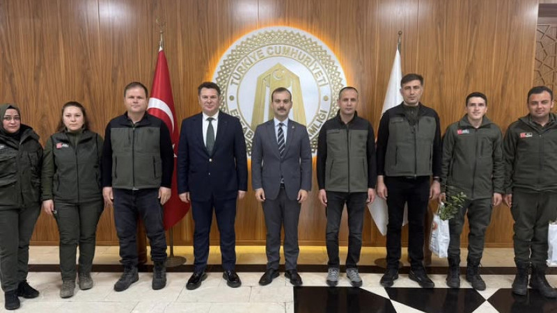 Anafartalar Orman İşletmesi Emekçileri, Eceabat'ta