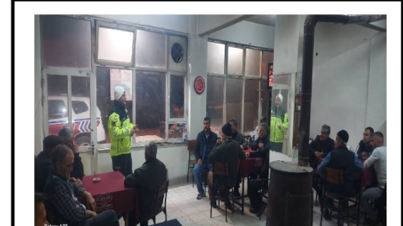 Yenice'nin Soğucak Köyü'nde Trafik Eğitimi