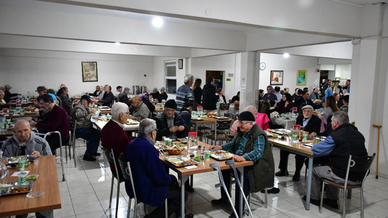 Biga Özel BİSEV Huzurevi'nde İftar