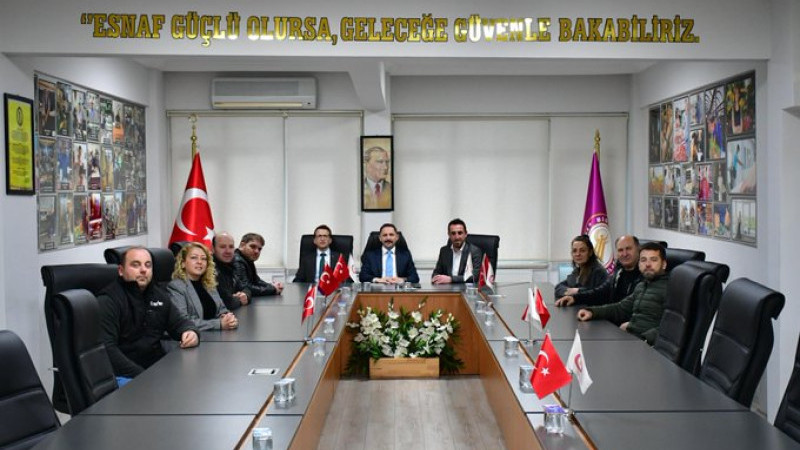 Biga Esnaf ve Sanatkârlar Odası'na Ziyaret