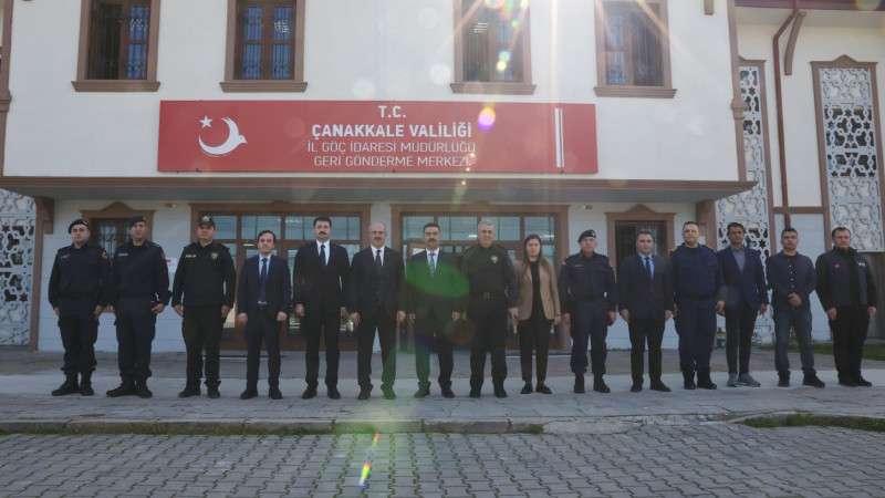 Ayvacık Geri Gönderme Merkezi'ne Ziyaret