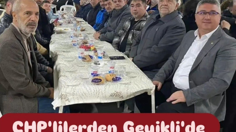 Geyikli İftarında Masalarda Yer Kalmadı