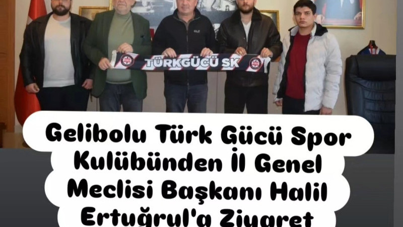 İl Genel Meclisi Başkanı Ertuğrul'a Ziyaret