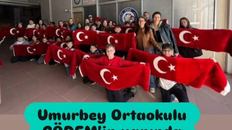 Umurbey Ortaokulu ÇÖDEM’in yanında