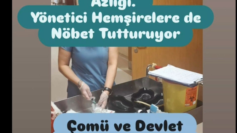 Çomü'den Sonra Devlet Hastanesi'nde Hemşire Sayıları Yetersiz
